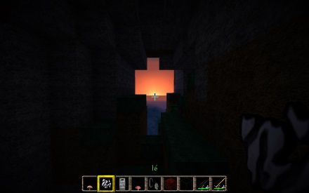 Scene from Minecraft